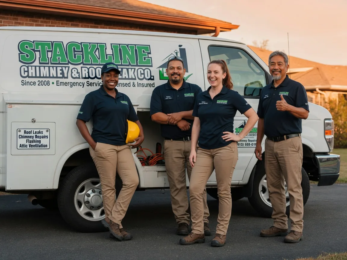 Chimney flashing repair company in Eckert, CO